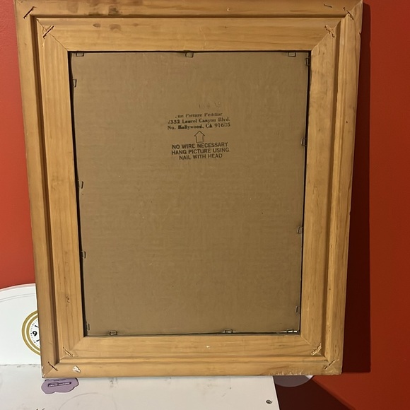 Vintage Framed Norman Rockwell print Marriage License - Picture 2 of 5